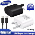 Samsung 25W UK Plug Super Fast Charger 3 Pin USB Type C
