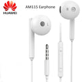 💯 Original Huawei AM115 In-Ear Gaming Earphones with Mic & Volume Control - 3.5mm Jack
