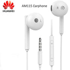 💯 Original Huawei AM115 In-Ear Gaming Earphones with Mic & Volume Control - 3.5mm Jack
