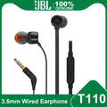 💯 Original New JBL Tune 110 3.5mm Wired Earphones
