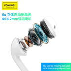 💯 Original New Foneng  T15 Heavy Bass Type-C Earphone