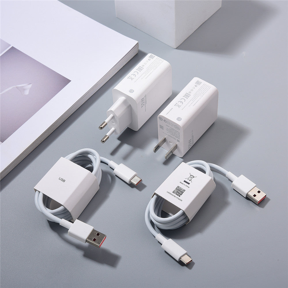 100% Original Xiaomi Charger 33W Fast Turbo Charger