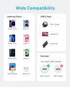Anker USB C to Lightning Cable for iPhone