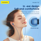 💯 Original FONENG Gaming In-ear Heavy Bass Earphone Type C Handfree