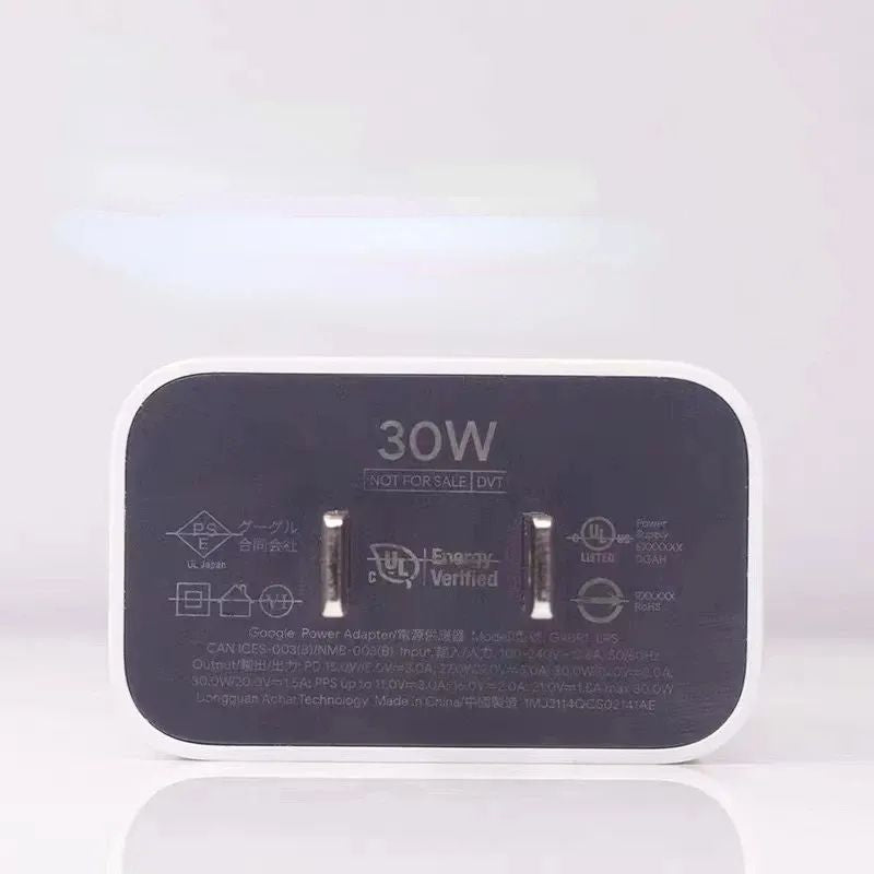 Google Pixel 30W Charger PD Fast Charge Adapter