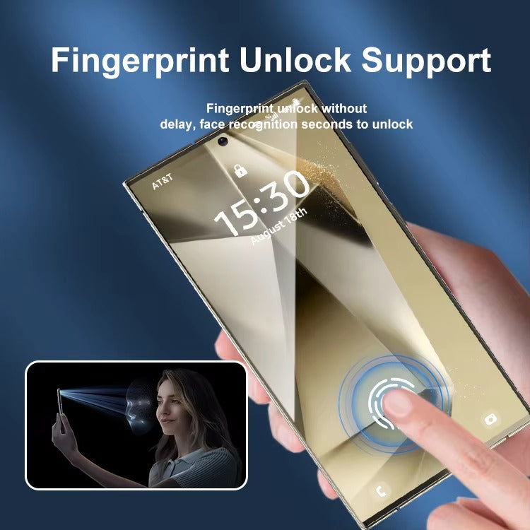 Samsung Galaxy S25 S24 Ultra HD Glass Full Cover 9H HD Tempered Glass Screen Protector