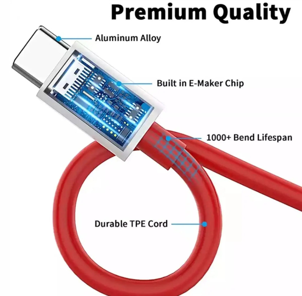 OnePlus 65W Warp Charge C-to-C Cable