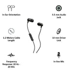💯 Original Skullcandy Jib Wired Earbuds - 3.5mm Jack In-Ear Headphones